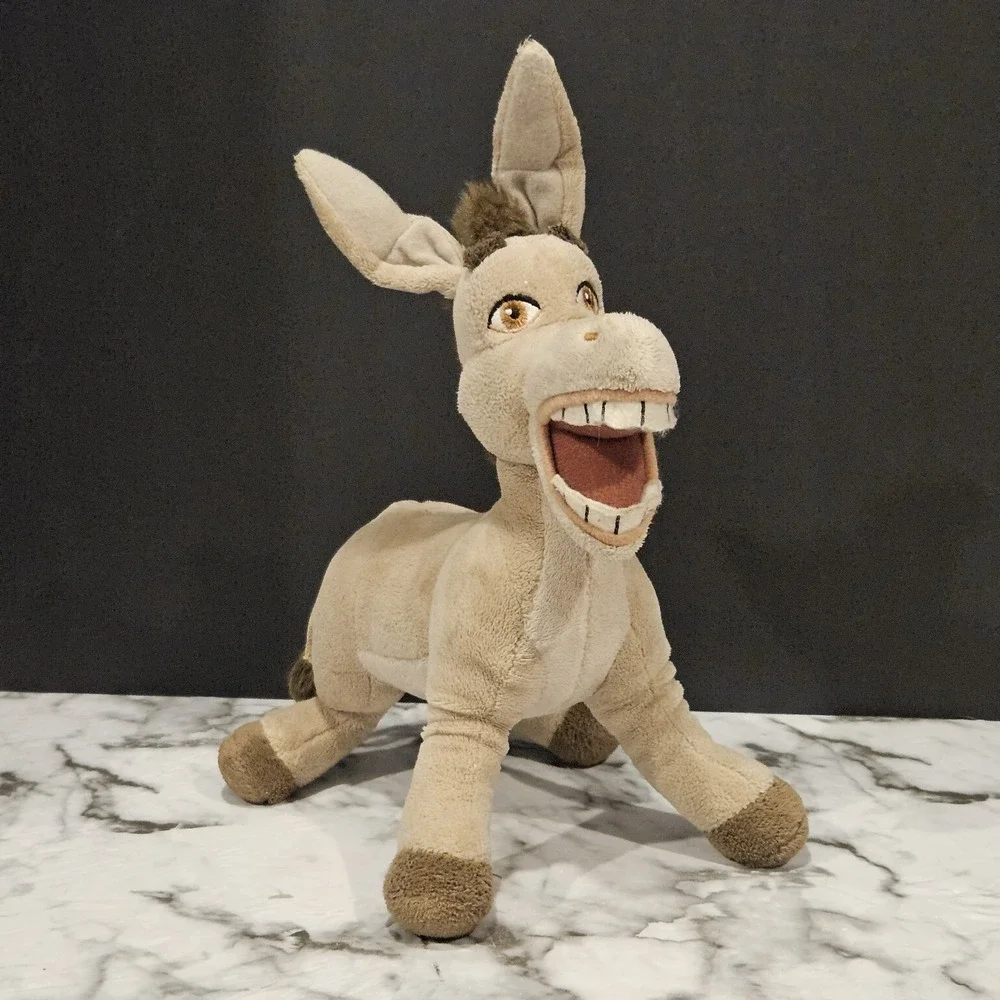 DreamWorks Shrek Baby Ogre & Donkey Plush‎ Bundle 2010 Stuffed Animals